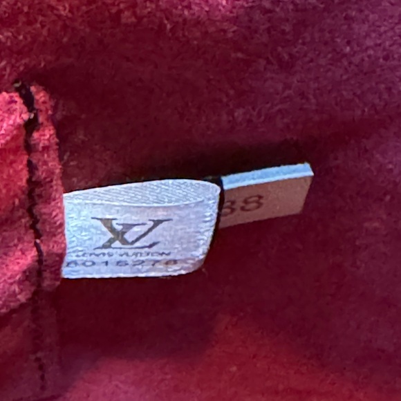 Designer Inspired Classic Monogram Shoulder Bag in Brown and Tan - Picture 9 of 16